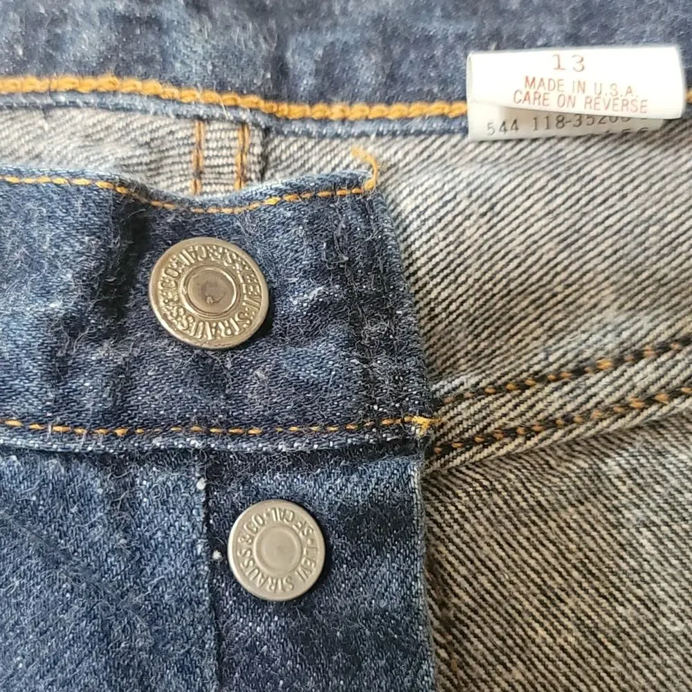 1985 Levi's Ladies 17501's Rare Great Condition - Picture 5 of 13